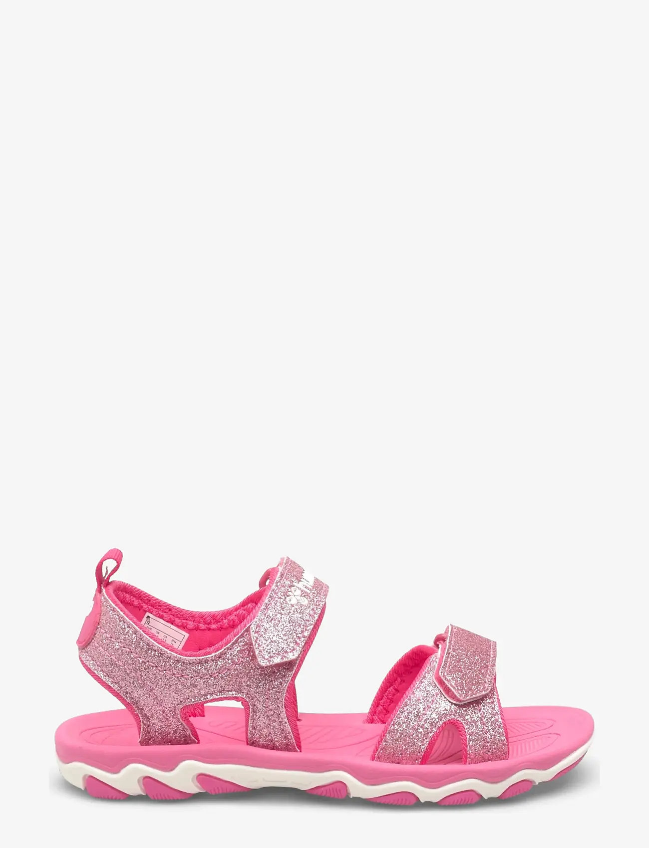 Hummel - SANDAL GLITTER JR - jalanõud - pink flambe - 2