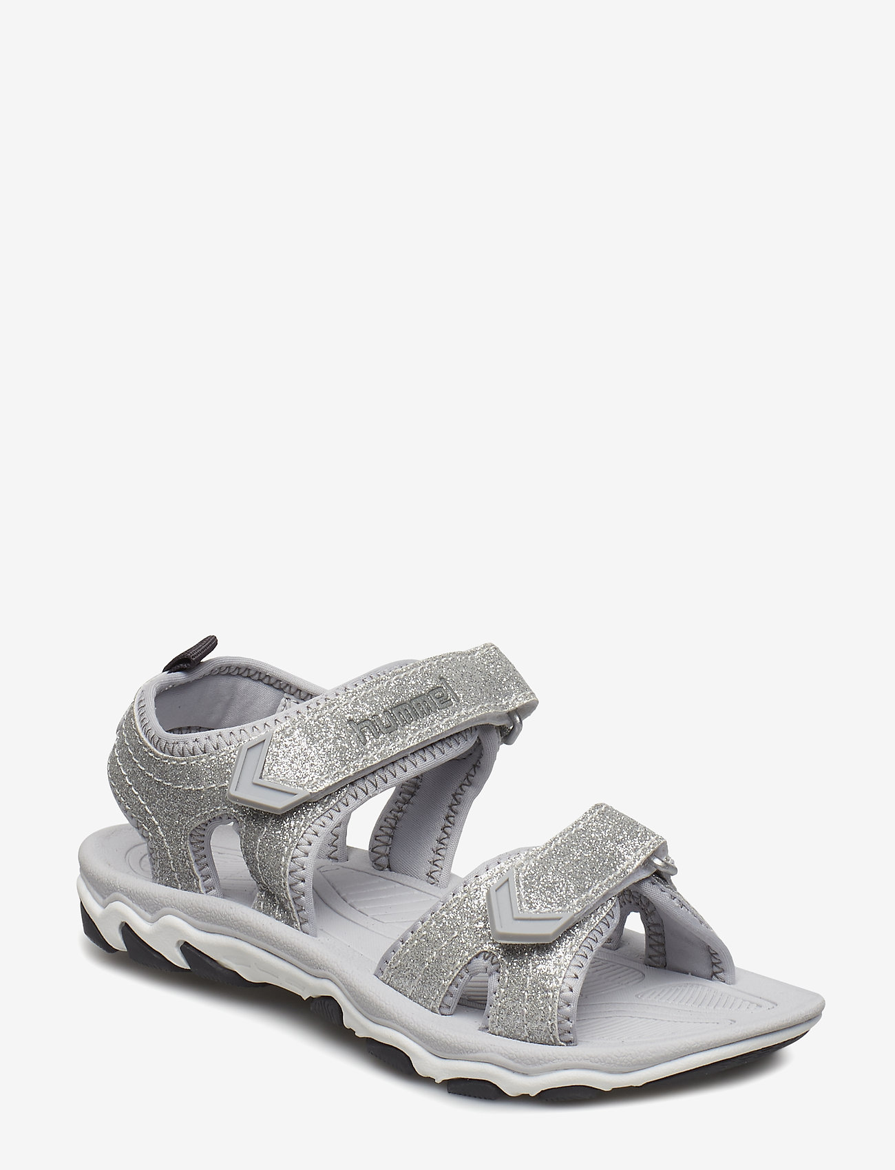 Hummel - SANDAL GLITTER JR - skor - silver - 0