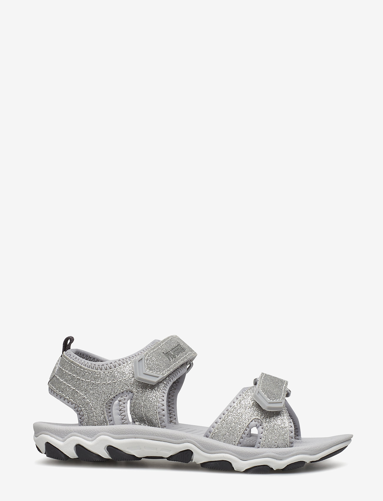 Hummel - SANDAL GLITTER JR - skor - silver - 1