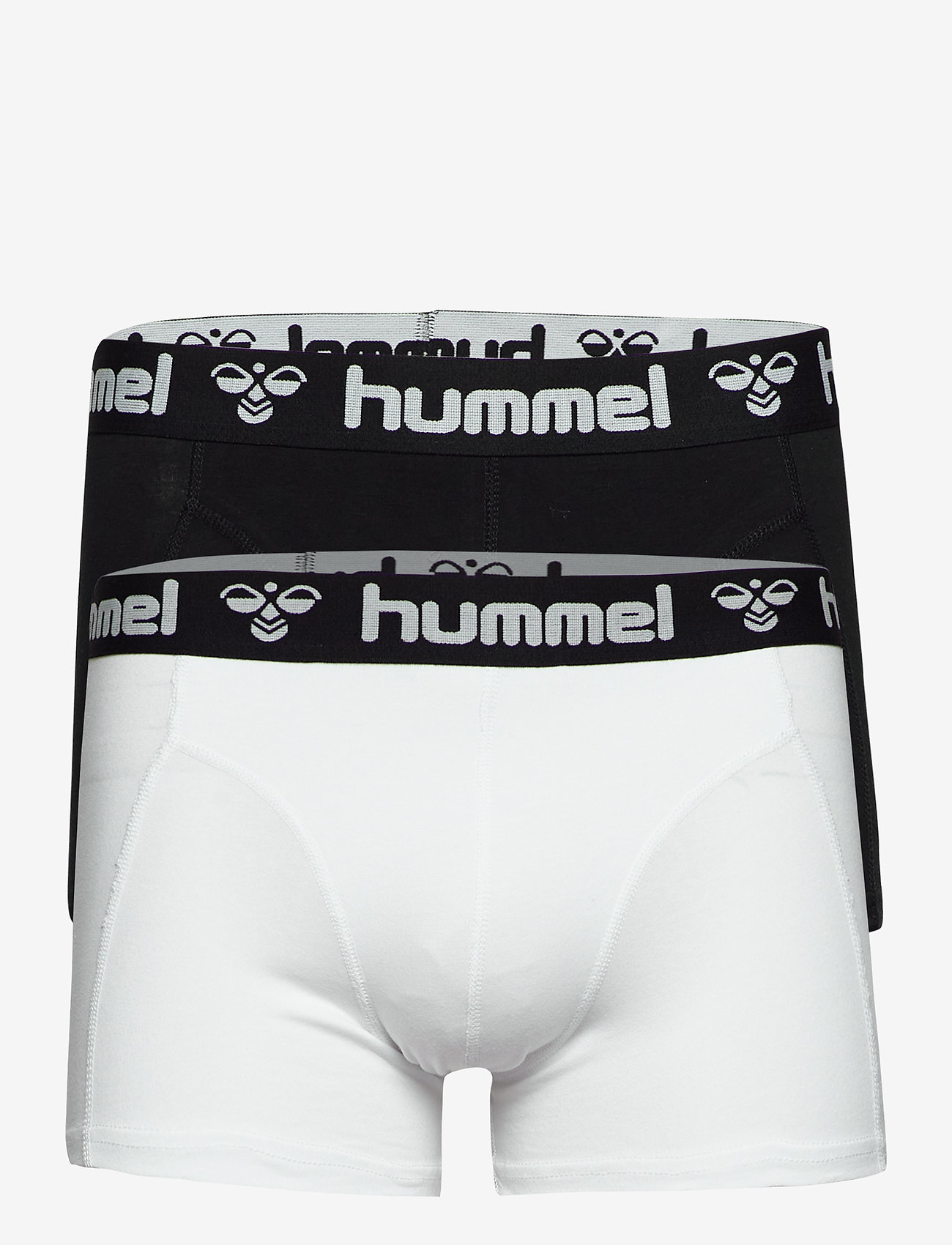 Hummel - HMLMARS 2PACK BOXERS - de laveste prisene - black/white - 0