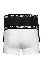 Hummel - HMLMARS 2PACK BOXERS - najniższe ceny - black/white - 1