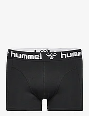 Hummel - HMLMARS 2PACK BOXERS - zemākās cenas - dark grey melange/black - 2