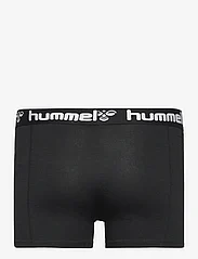 Hummel - HMLMARS 2PACK BOXERS - laveste priser - dark grey melange/black - 3