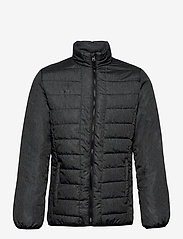 Hummel - HMLSANDER JACKET - winter jackets - black melange - 0