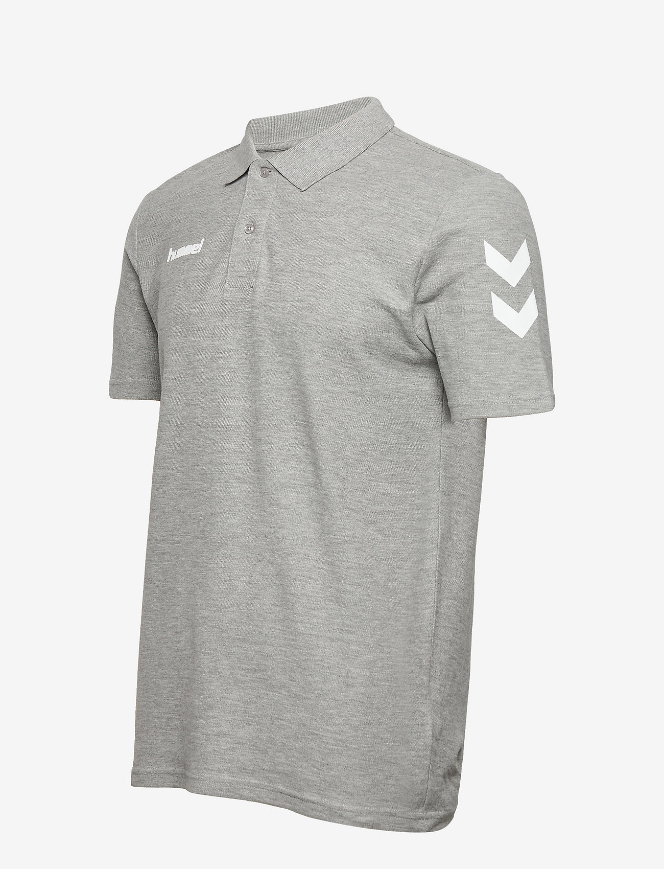 Hummel - HMLGO COTTON POLO - grey melange - 3
