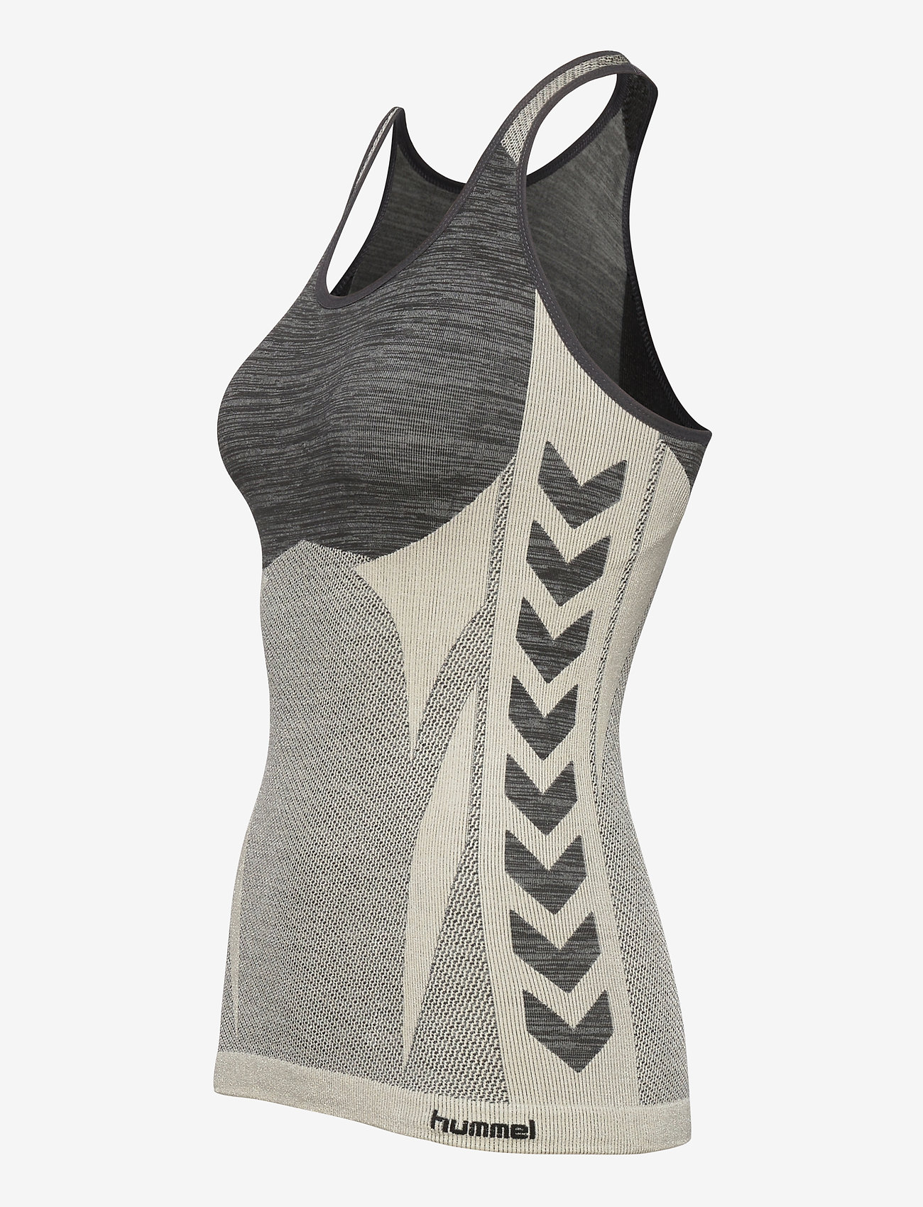 Hummel - HMLCLEA SEAMLESS TOP - magnet melange - 2