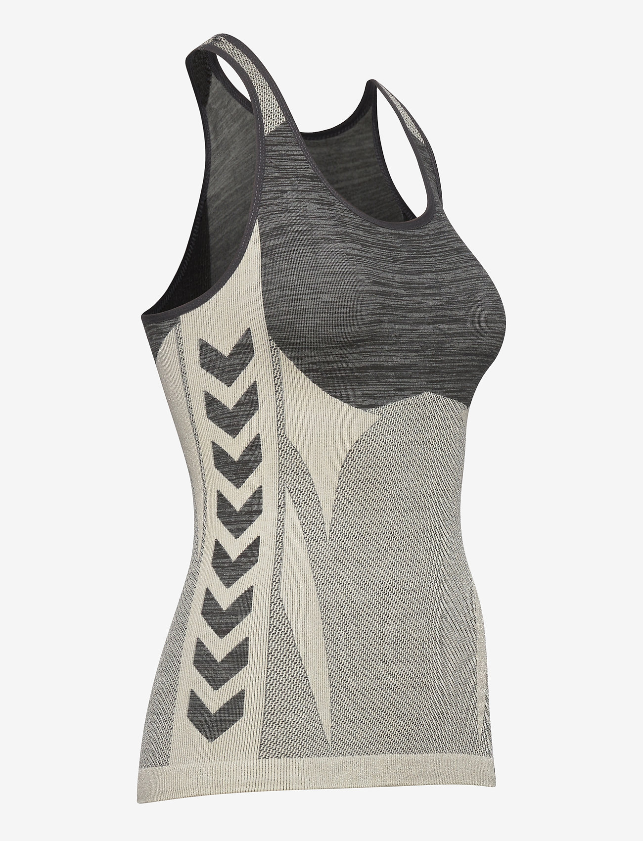 Hummel - HMLCLEA SEAMLESS TOP - magnet melange - 3