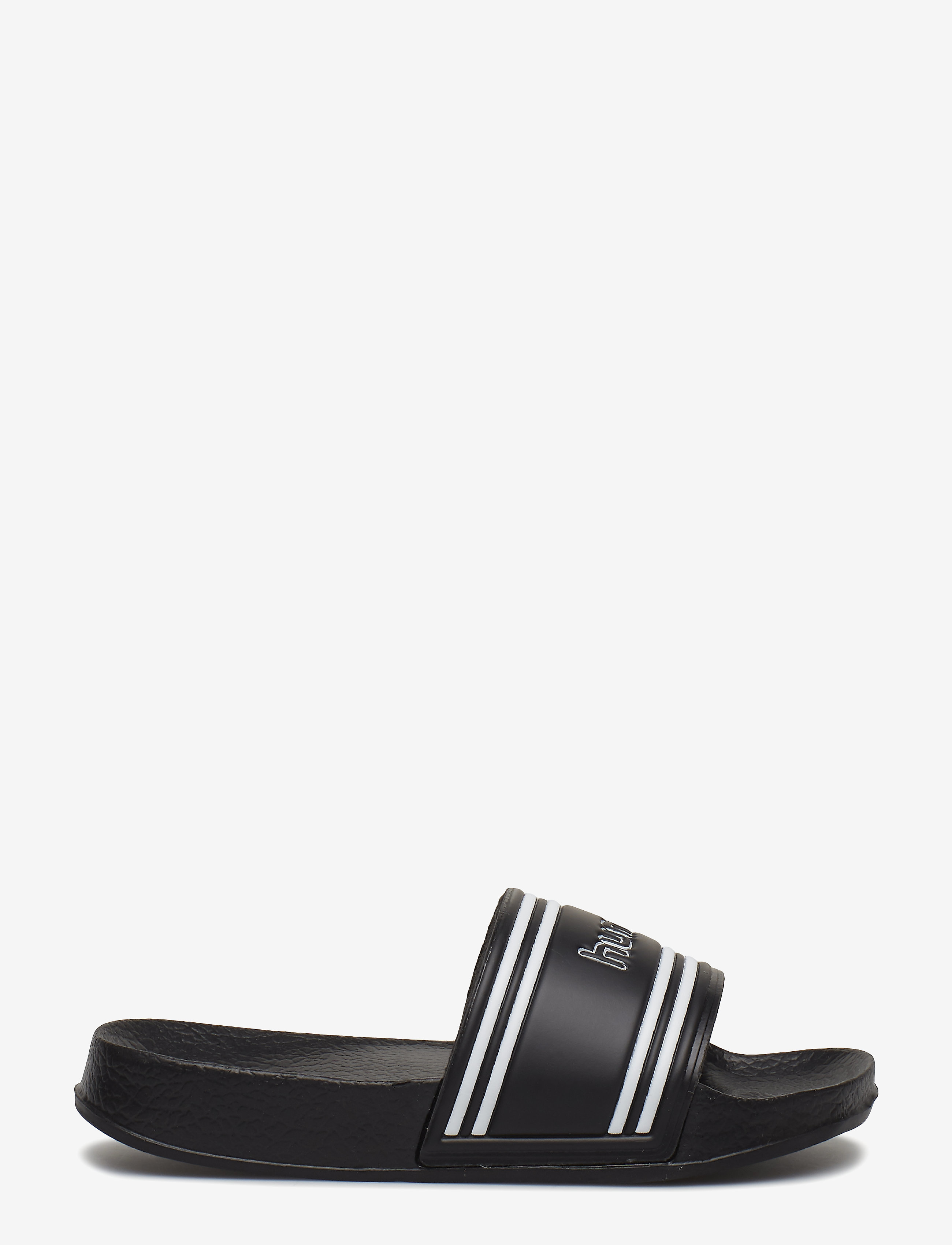 Hummel - POOL SLIDE JR - sommerschnäppchen - black - 1