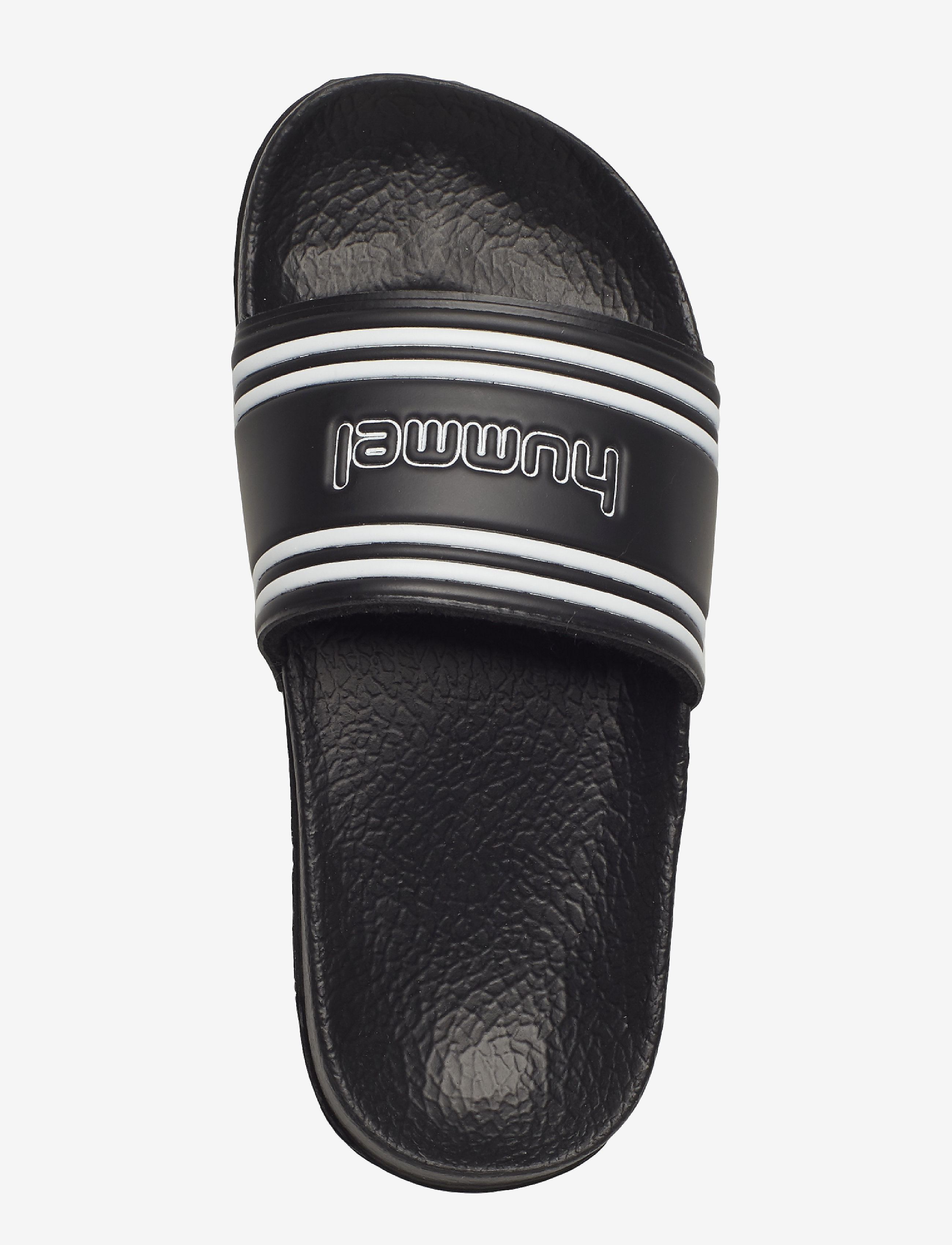 Hummel - POOL SLIDE JR - sommerschnäppchen - black - 3