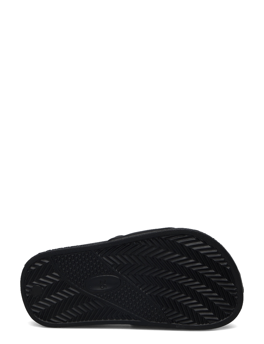 Hummel - POOL SLIDE JR - basseiniplätud - black/white - 4