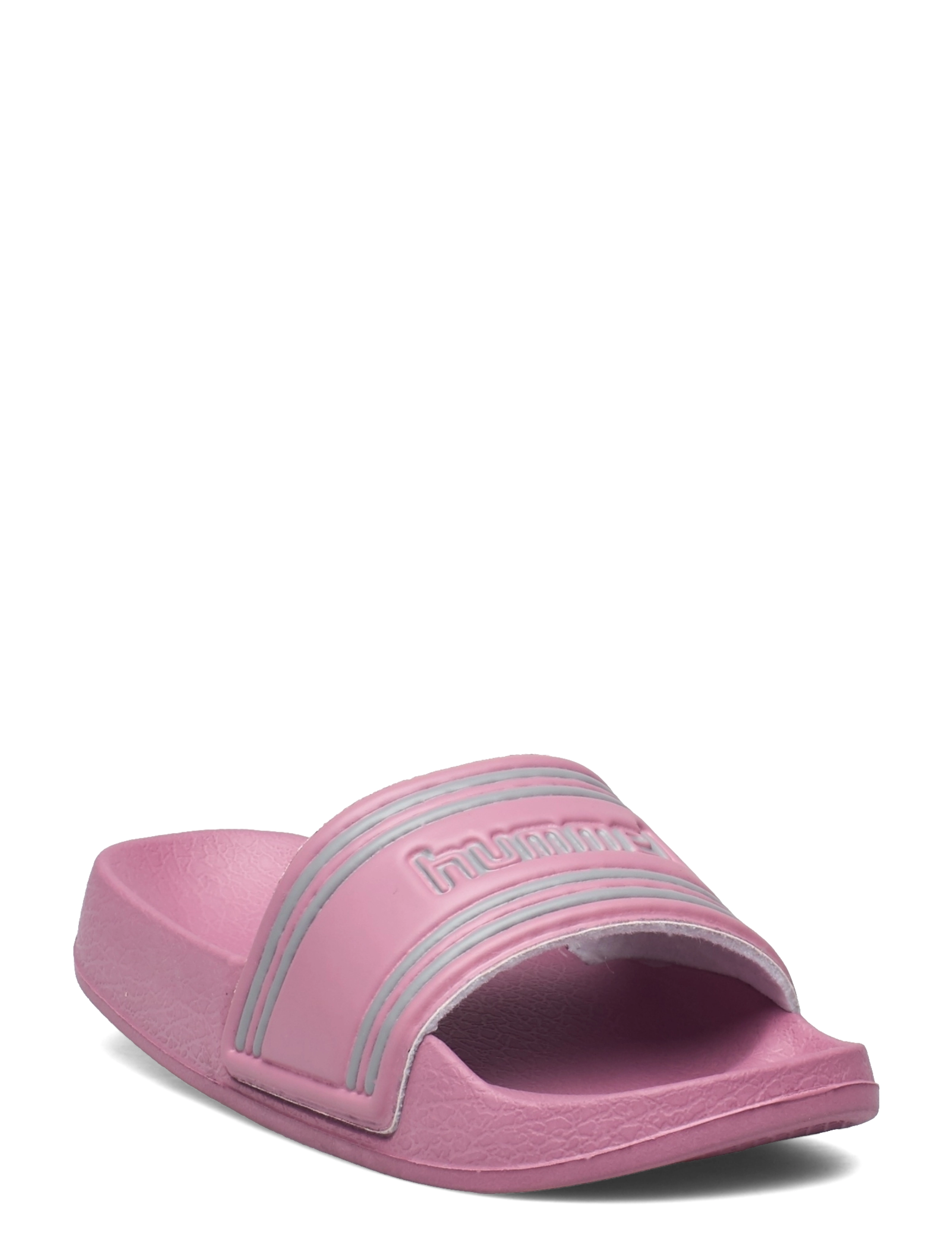 Hummel POOL SLIDE JR - Hummel - HEATHER ROSE / pink/rose