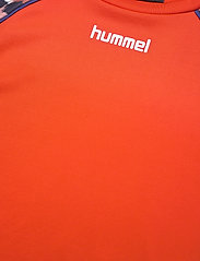 Hummel - hmlKATRINE T-SHIRT S/S - sportieve tops - tangerine tango - 2