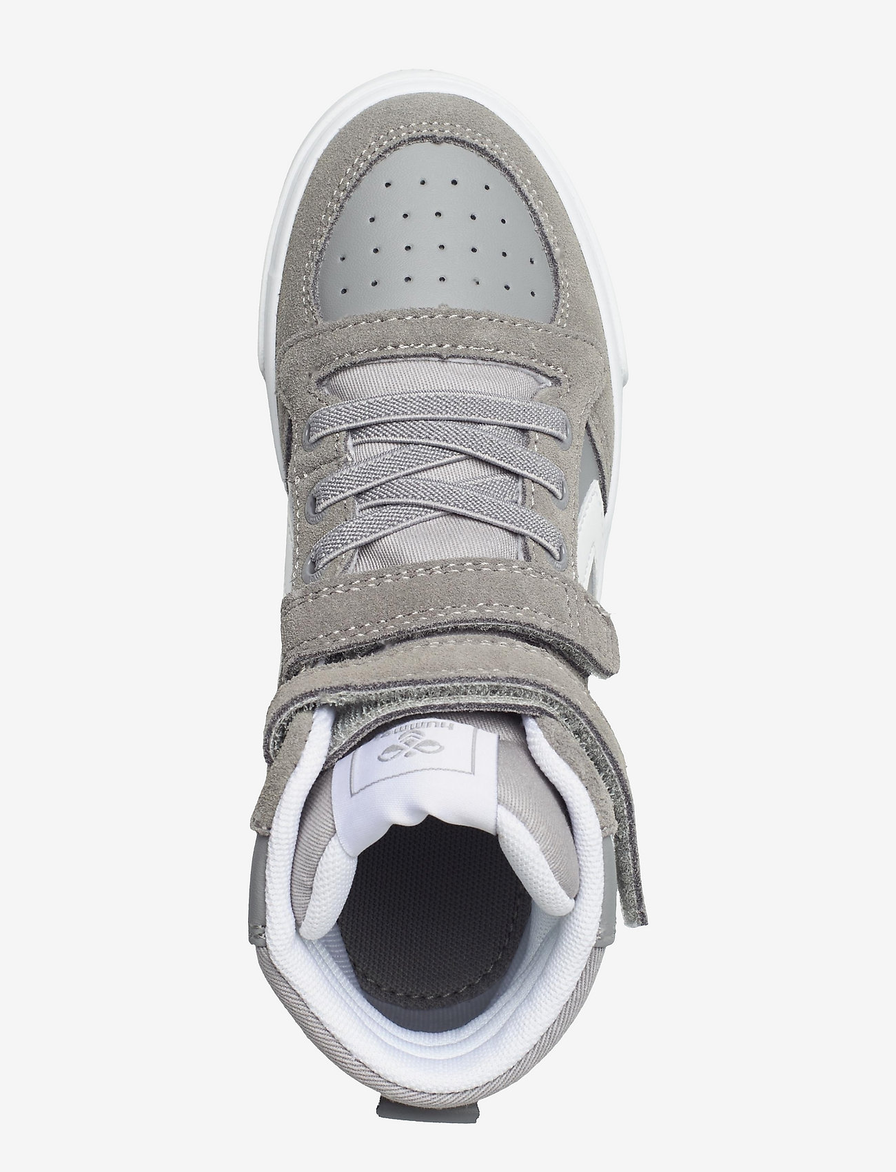 Hummel - SLIMMER STADIL LEATHER HIGH JR - høje sneakers - alloy - 3