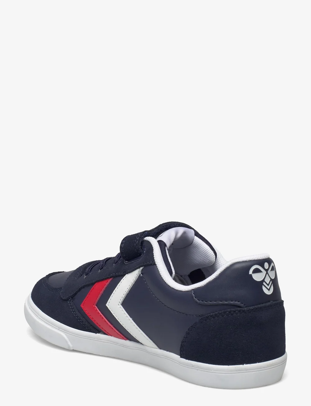 Hummel - SLIMMER STADIL LEATHER LOW JR - låga sneakers - peacoat - 2