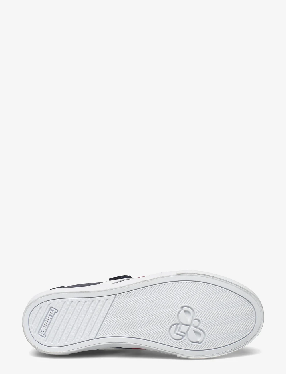 Hummel - SLIMMER STADIL LEATHER LOW JR - låga sneakers - peacoat - 4