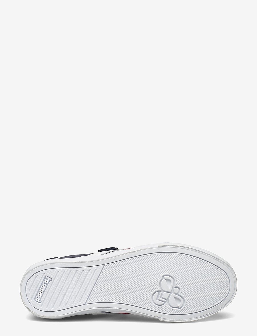 Hummel - SLIMMER STADIL LEATHER LOW JR - niedriger schnitt - peacoat - 4