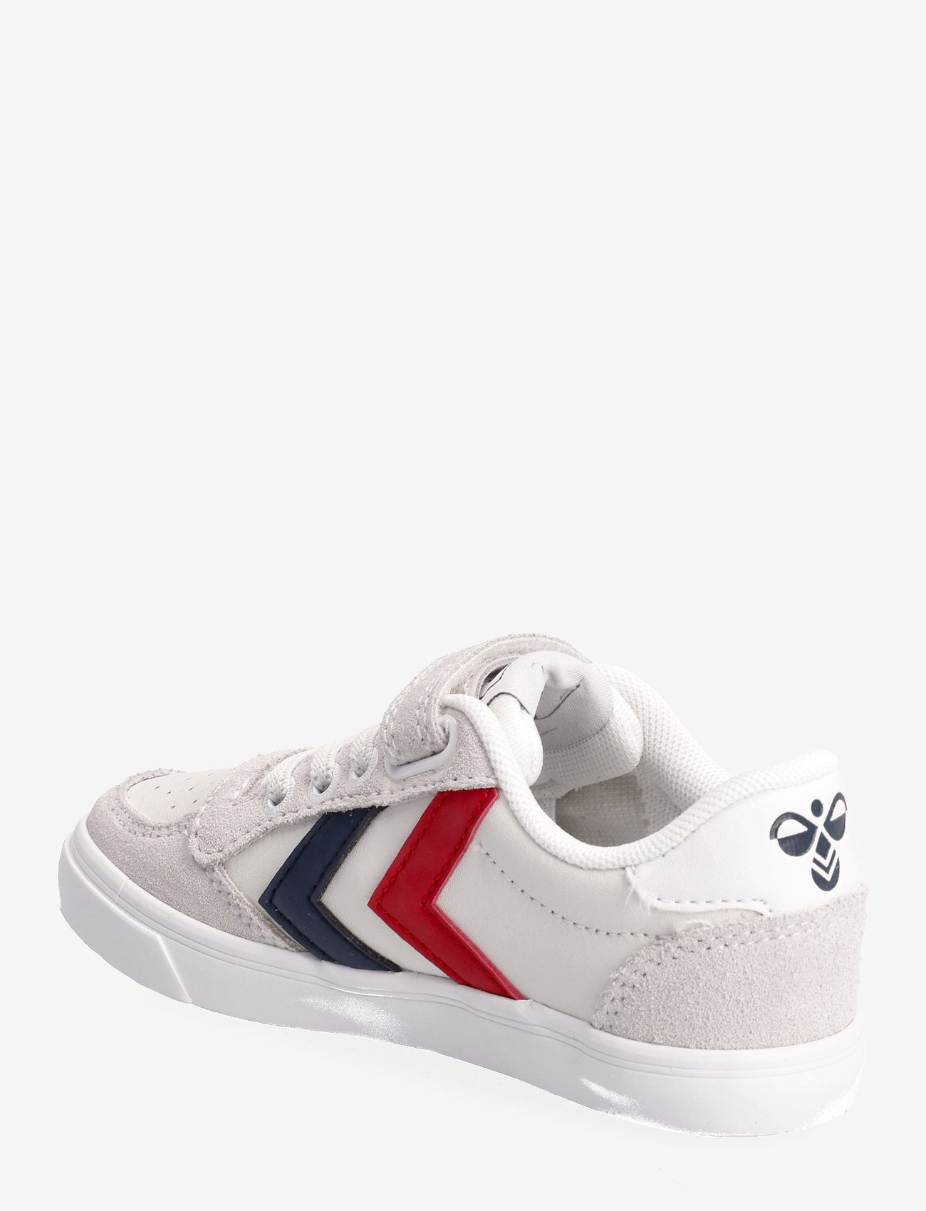 Hummel - SLIMMER STADIL LEATHER LOW JR - lave sneakers - white - 2