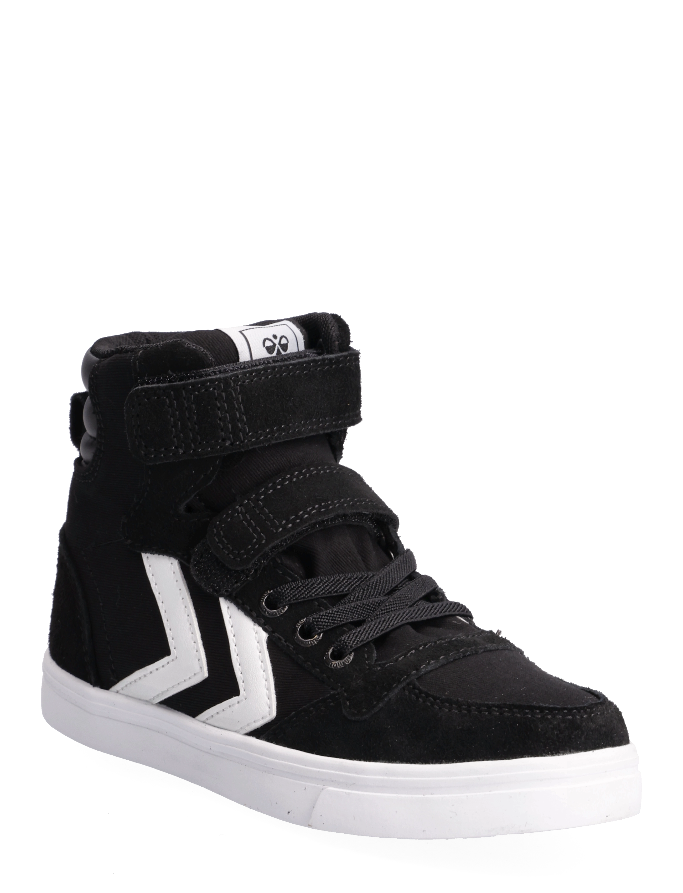 Hummel SLIMMER STADIL HIGH JR - Sneakers - BLACK / black