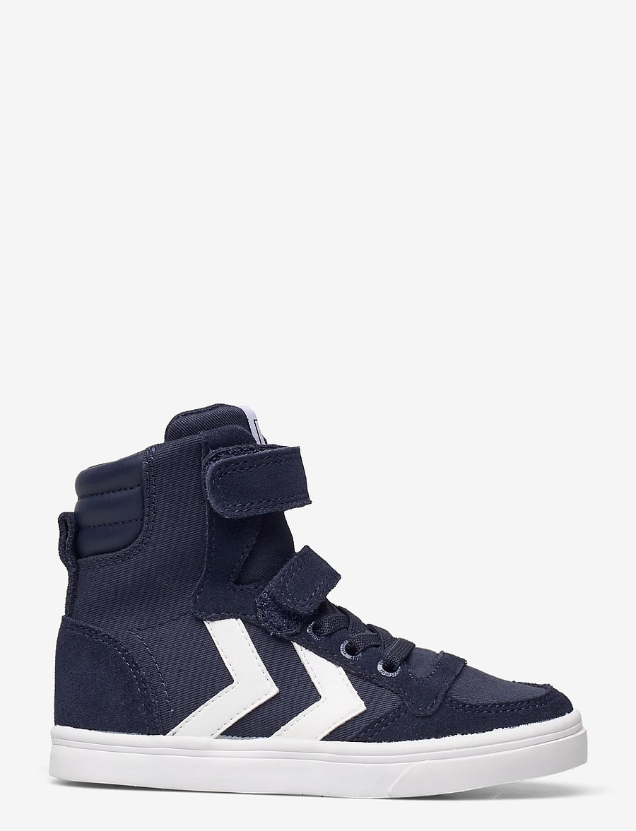 Hummel - SLIMMER STADIL HIGH JR - hoher schnitt - dress blue - 1