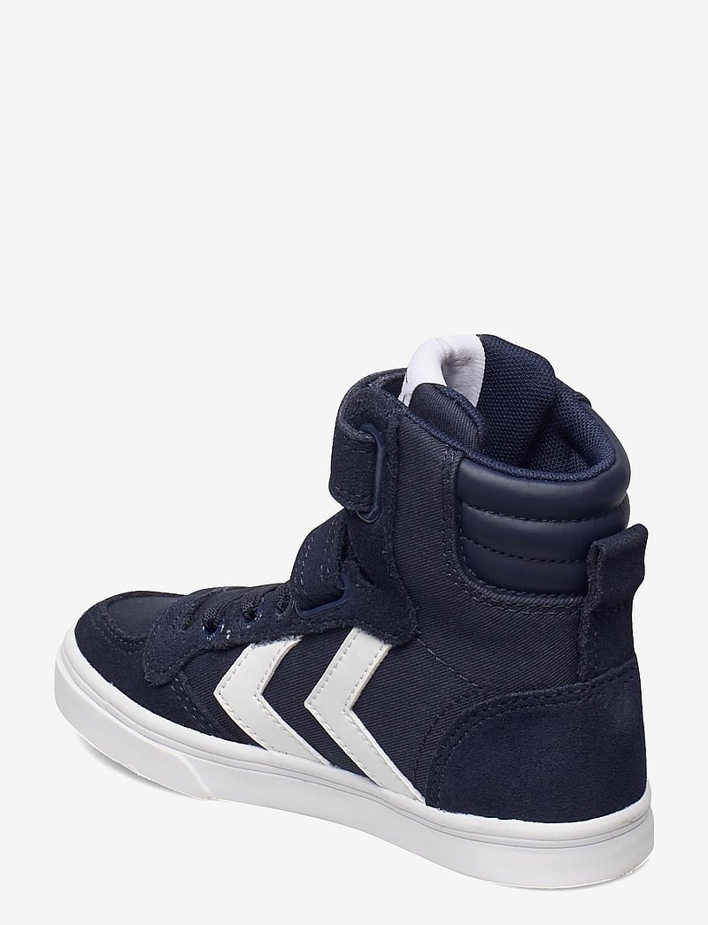 Hummel - SLIMMER STADIL HIGH JR - höga sneakers - dress blue - 2