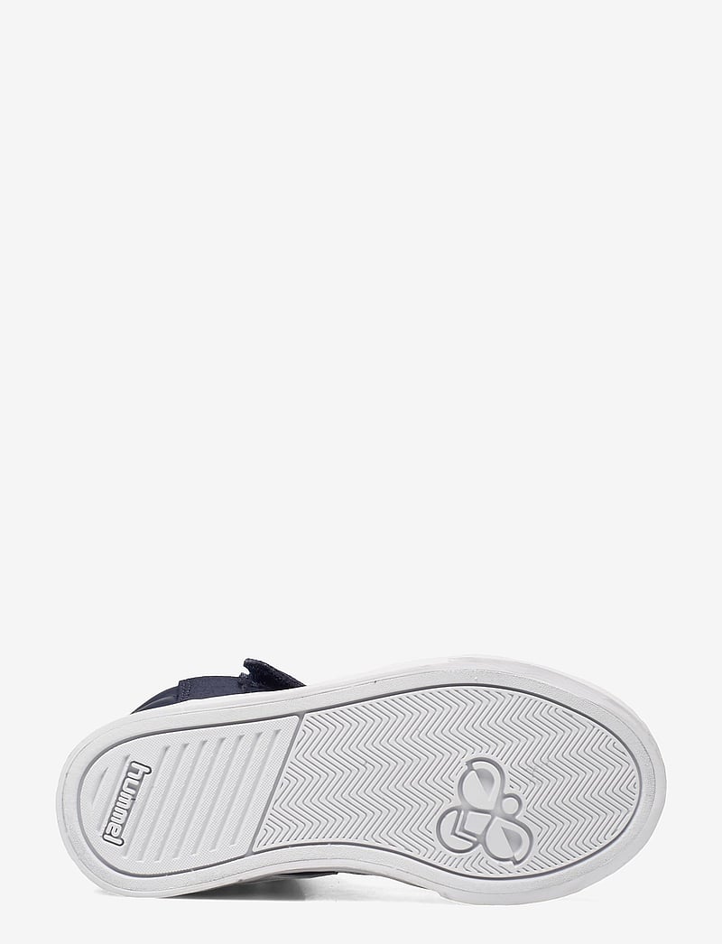 Hummel - SLIMMER STADIL HIGH JR - höga sneakers - dress blue - 4