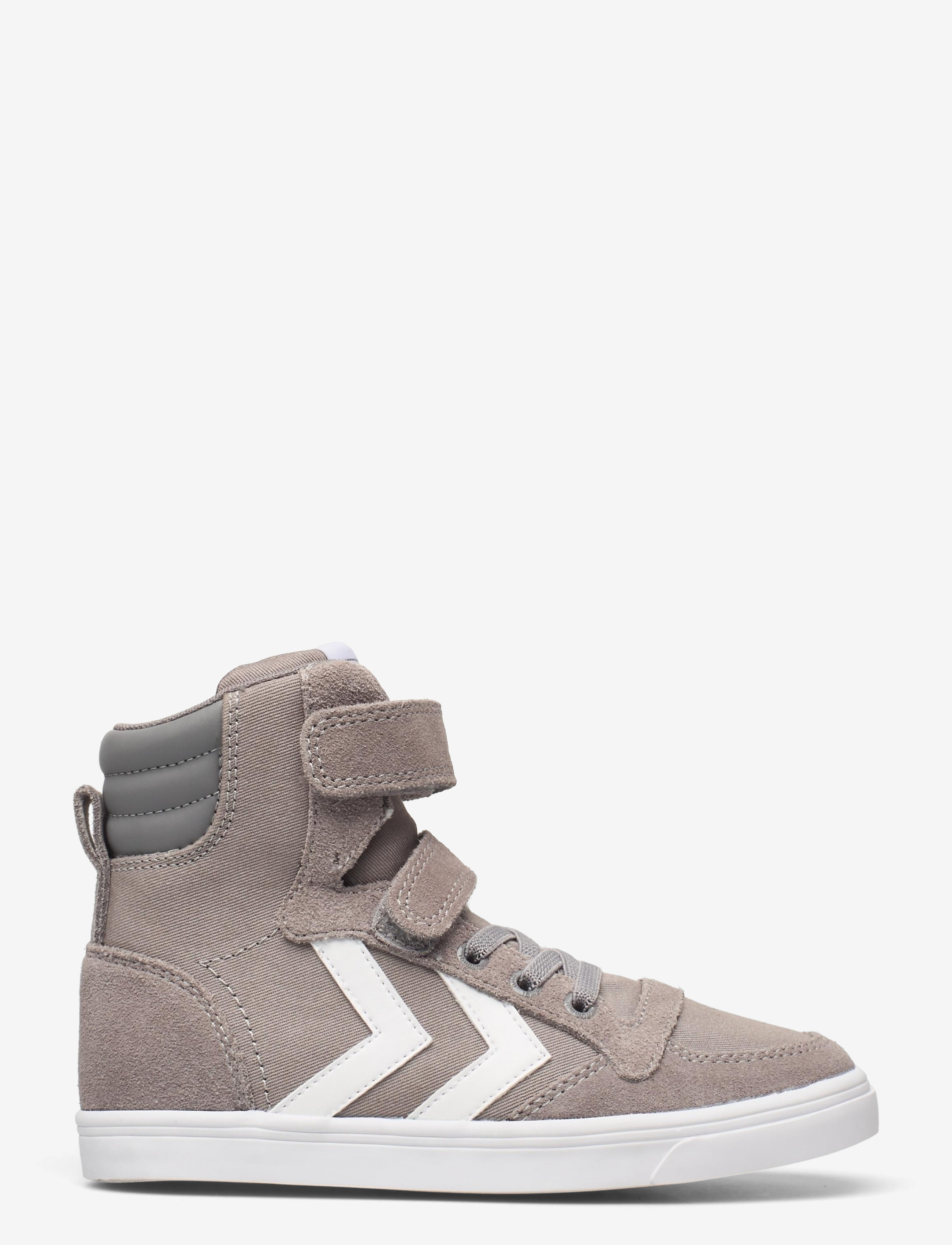 Hummel - SLIMMER STADIL HIGH JR - hoher schnitt - frost grey - 1