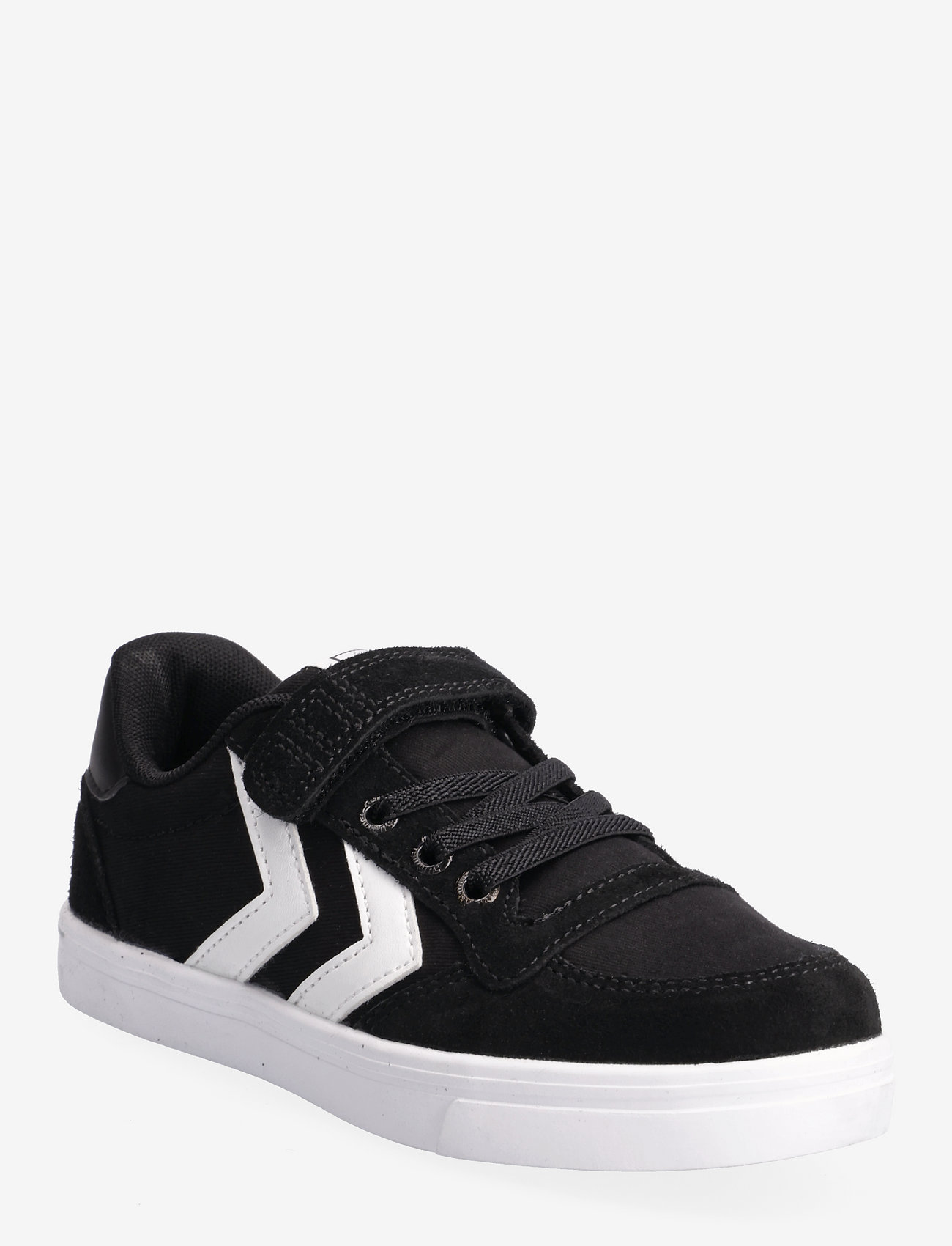 Hummel - SLIMMER STADIL LOW JR - lave sneakers - black - 0