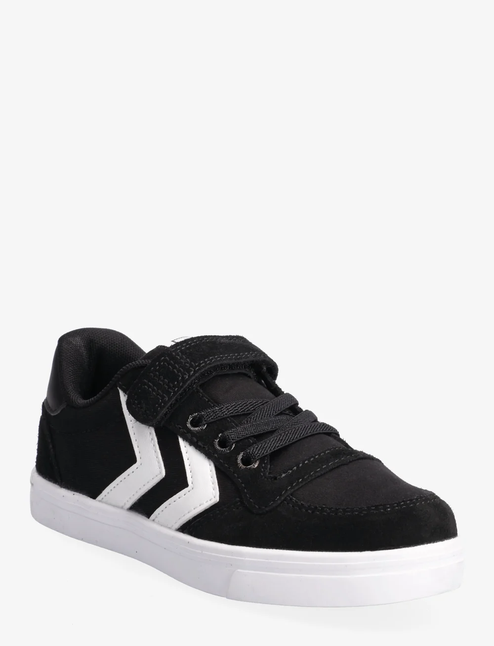 Hummel - SLIMMER STADIL LOW JR - lave sneakers - black - 0