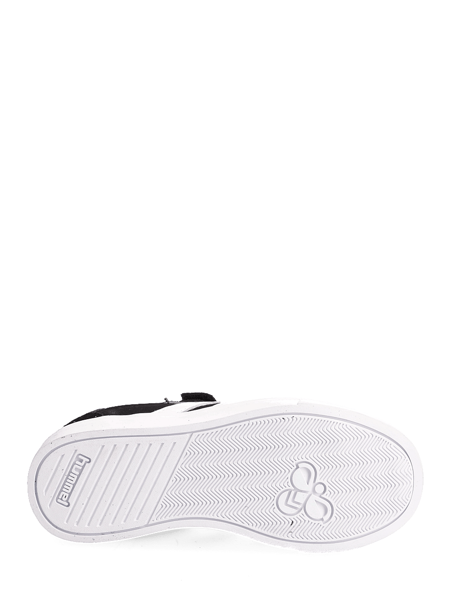Hummel - SLIMMER STADIL LOW JR - matalavartiset tennarit - black - 4