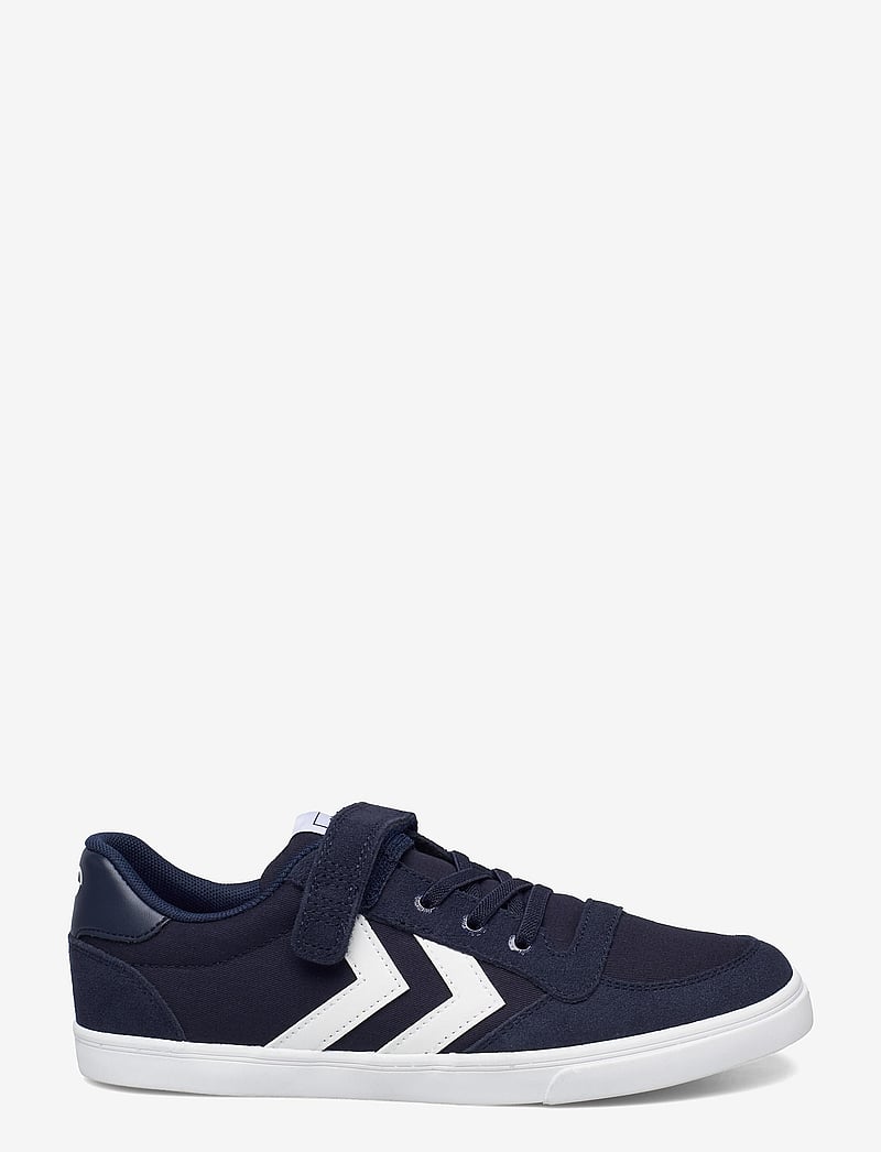 Hummel - SLIMMER STADIL LOW JR - kõrge säärega tossud - dress blue - 1