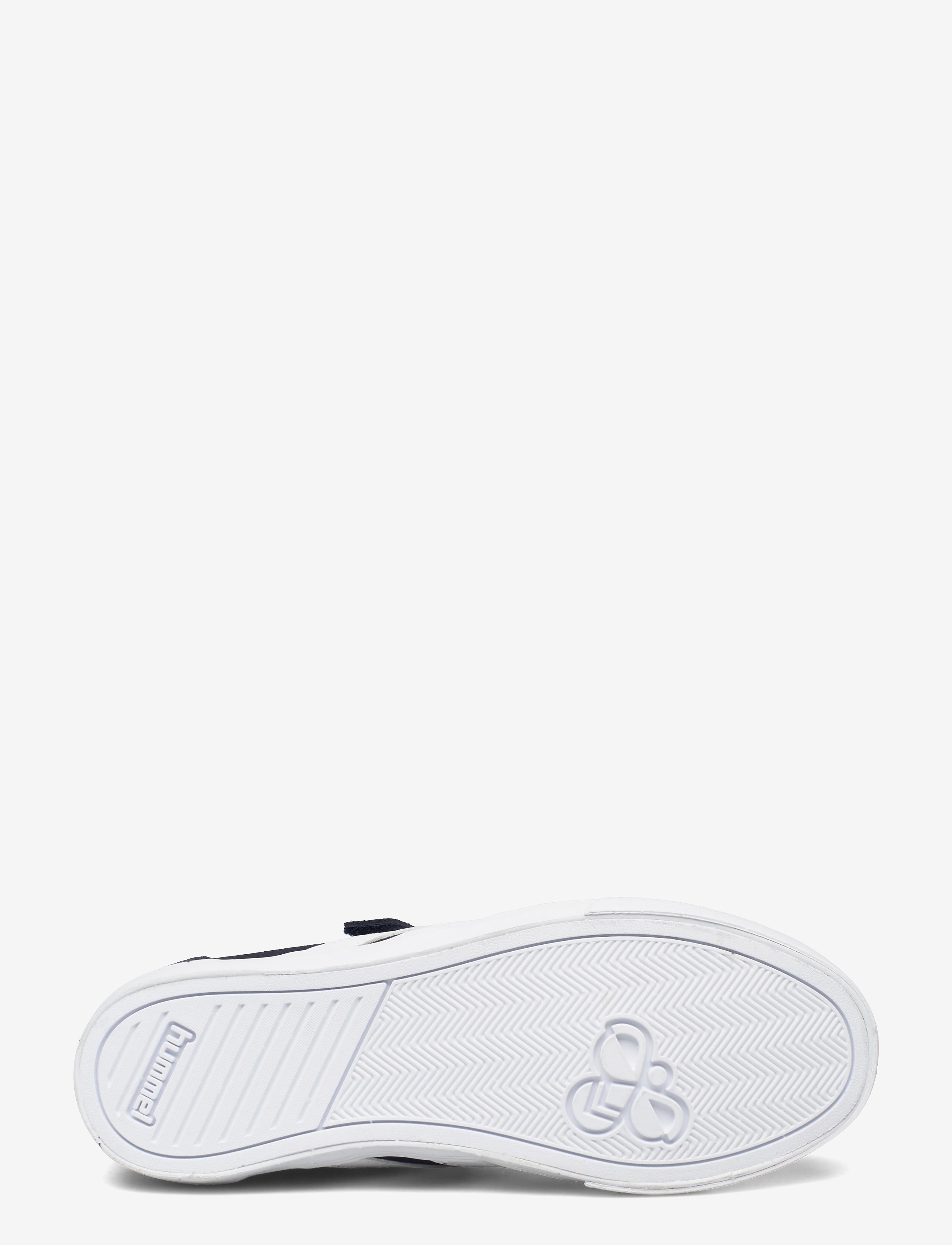 Hummel - SLIMMER STADIL LOW JR - låga sneakers - dress blue - 4
