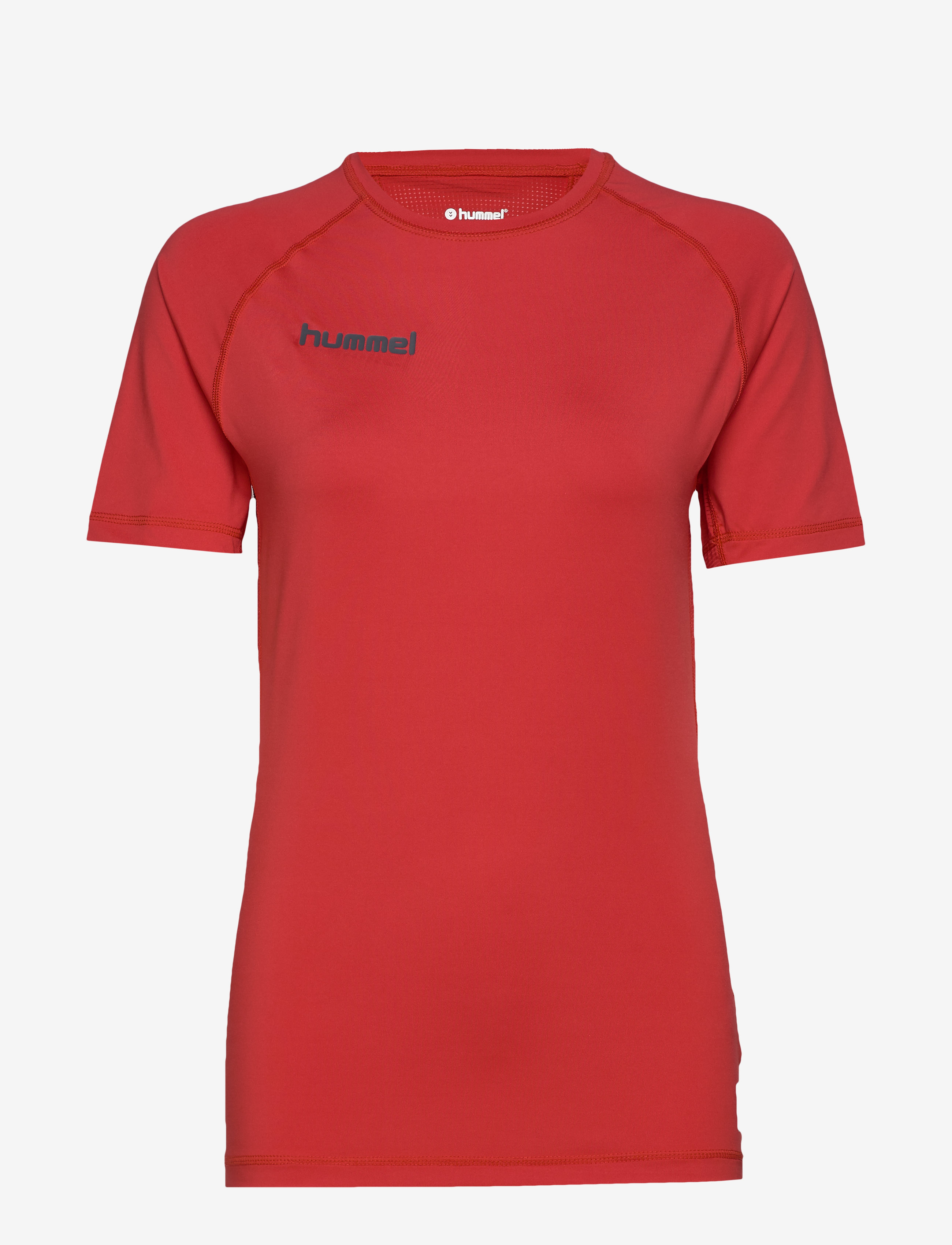 Hummel HML FIRST PERFORMANCE JERSEY S/S - Odzież - TRUE RED / red