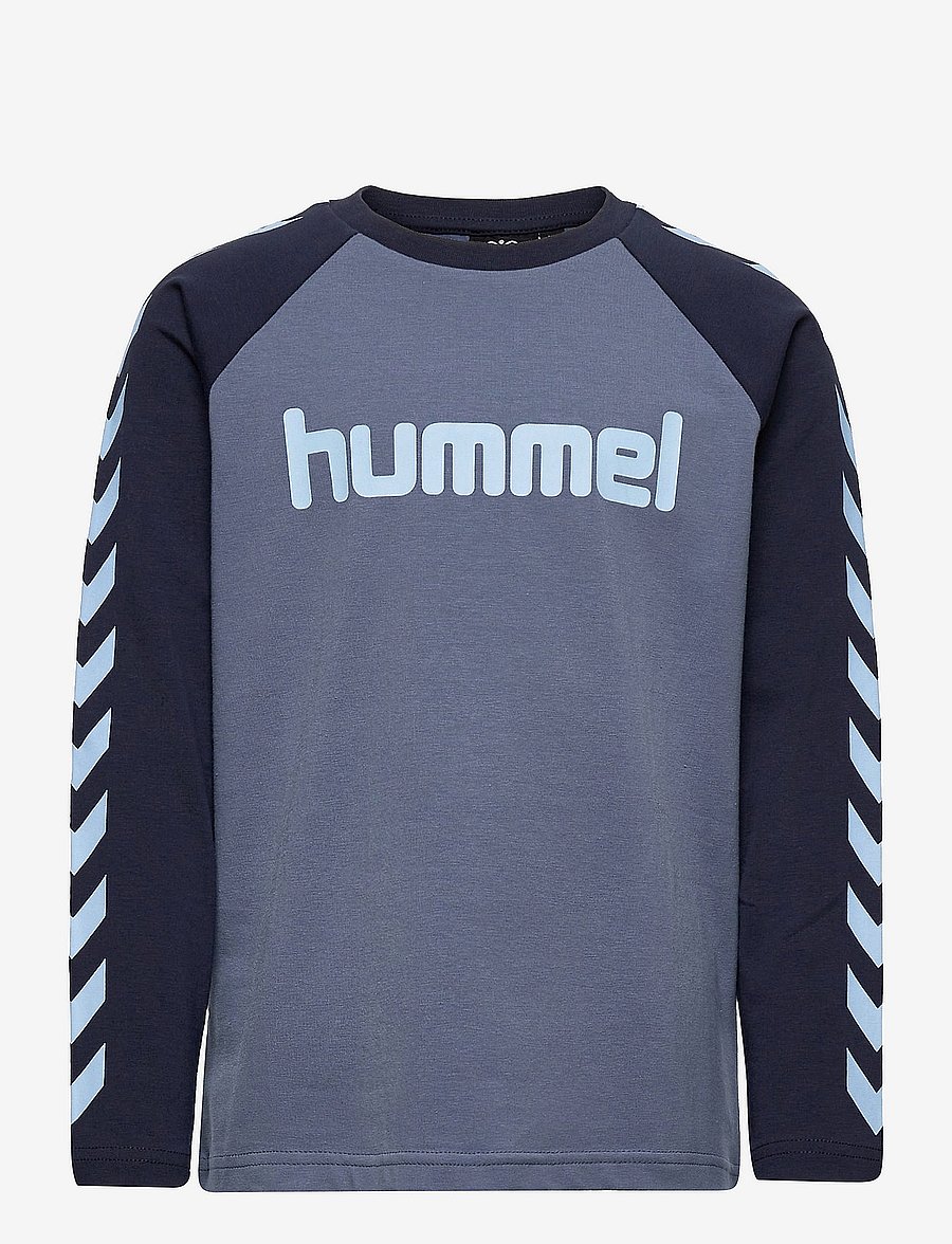 Hummel - hmlBOYS T-SHIRT L/S - china blue - 0