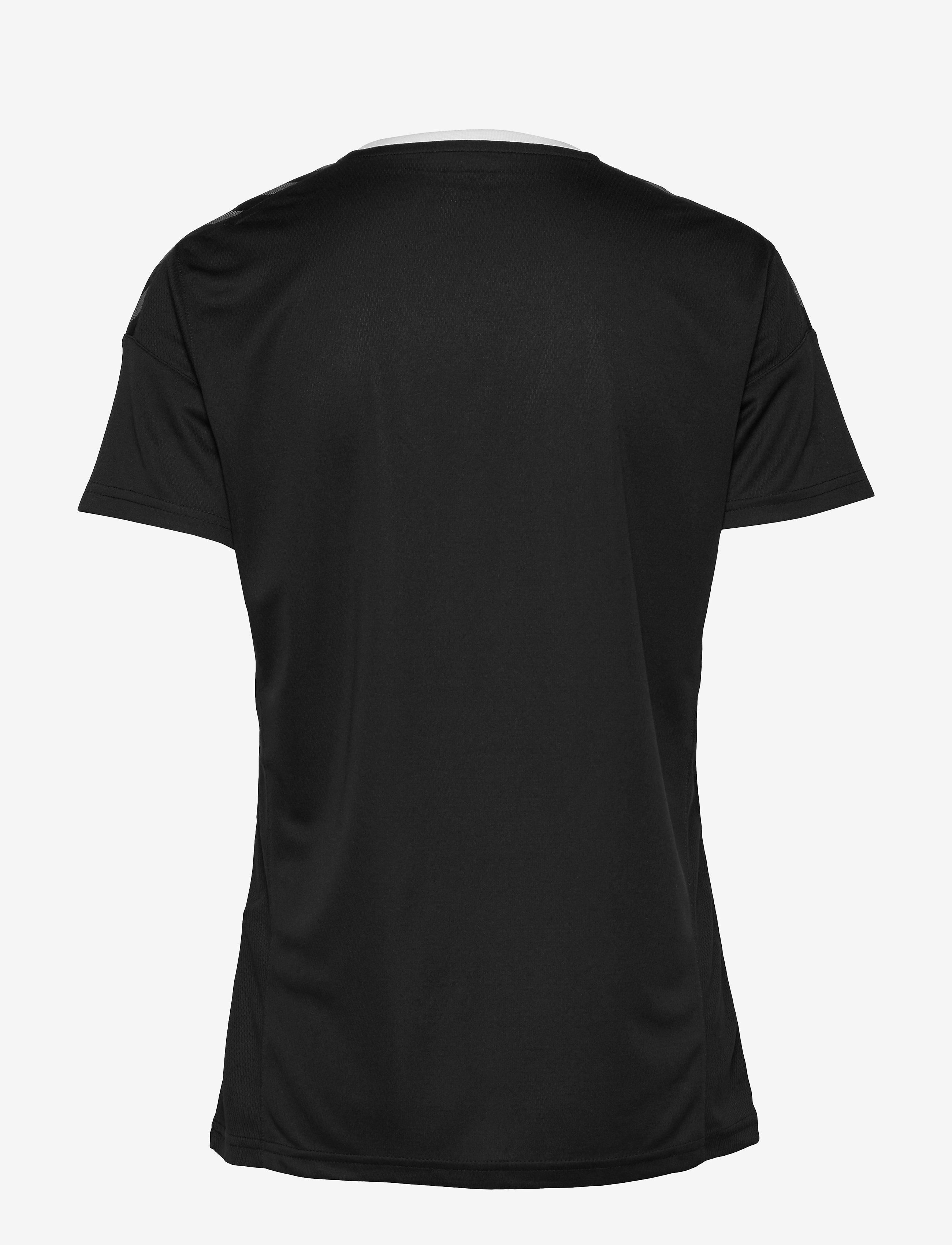 Hummel - hmlAUTHENTIC POLY JERSEY WOMAN S/S - black/white - 2
