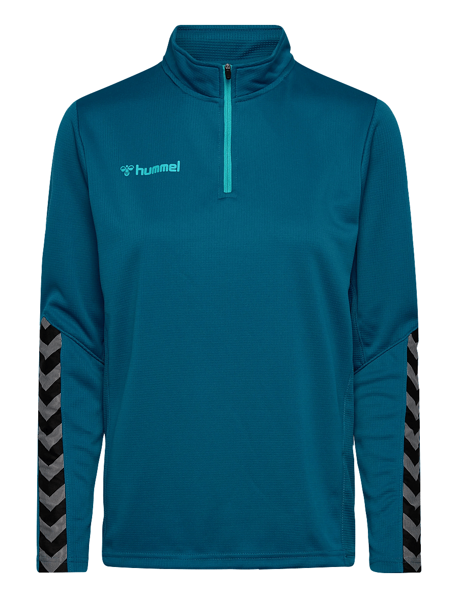 Hummel - hmlAUTHENTIC HALF ZIP SWEATSHIRT WOMAN - sweats et sweats à capuche - celestial - 0