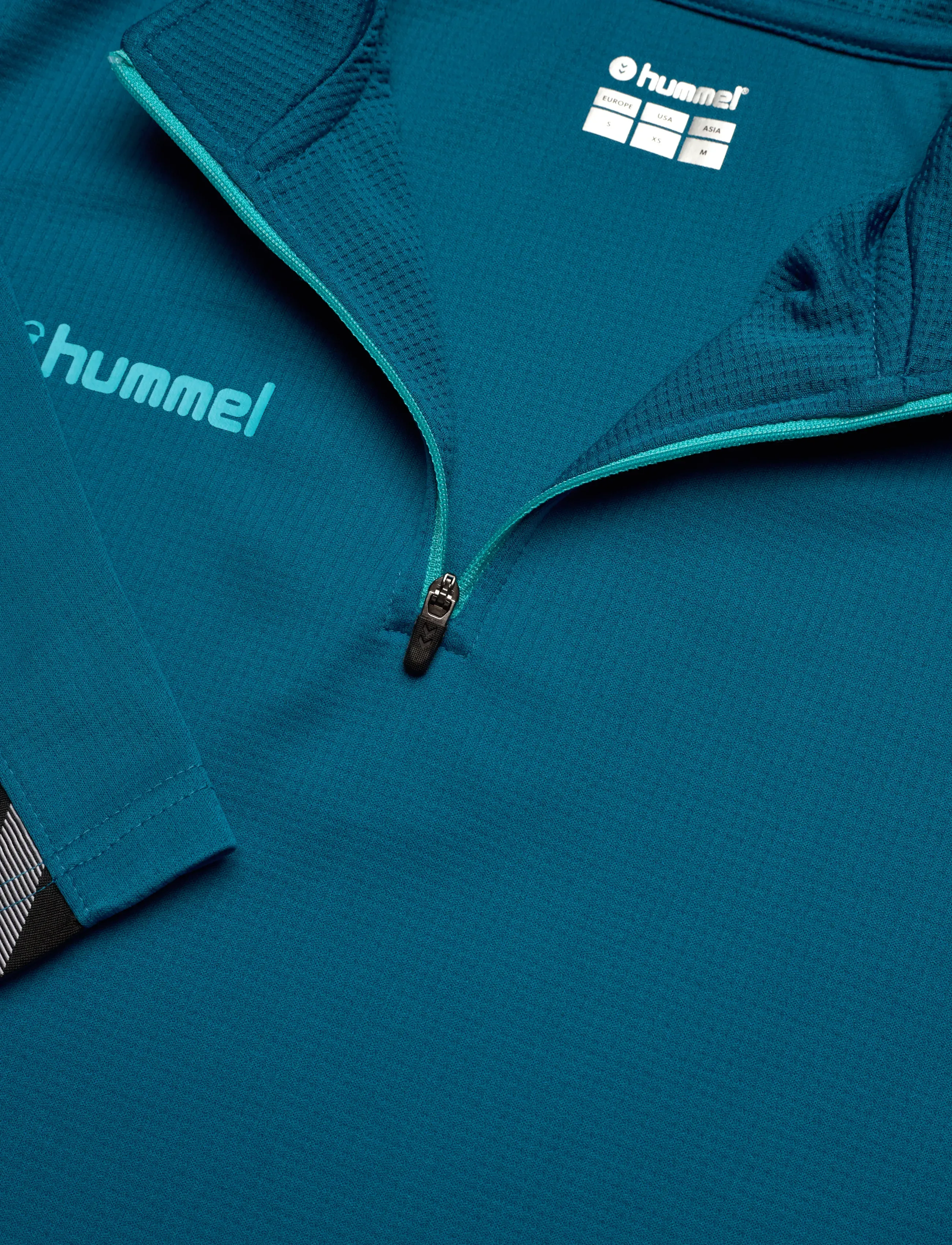 Hummel - hmlAUTHENTIC HALF ZIP SWEATSHIRT WOMAN - laveste priser - celestial - 2