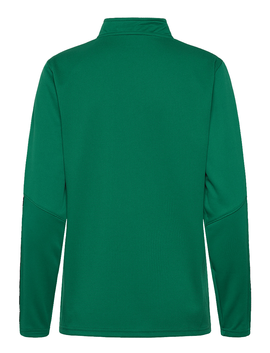 Hummel - hmlAUTHENTIC HALF ZIP SWEATSHIRT WOMAN - Överdelar - evergreen - 1
