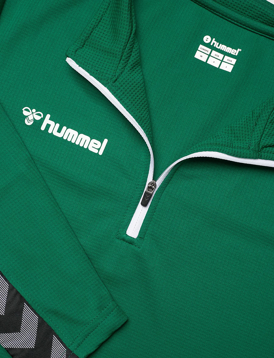 Hummel - hmlAUTHENTIC HALF ZIP SWEATSHIRT WOMAN - Överdelar - evergreen - 2