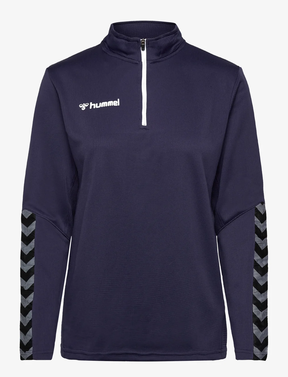 Hummel - hmlAUTHENTIC HALF ZIP SWEATSHIRT WO - oberteile - marine - 0