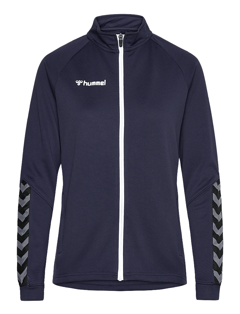 Hummel - hmlAUTHENTIC WOMEN POLY ZIP JACKET - dressipluusid - marine - 0