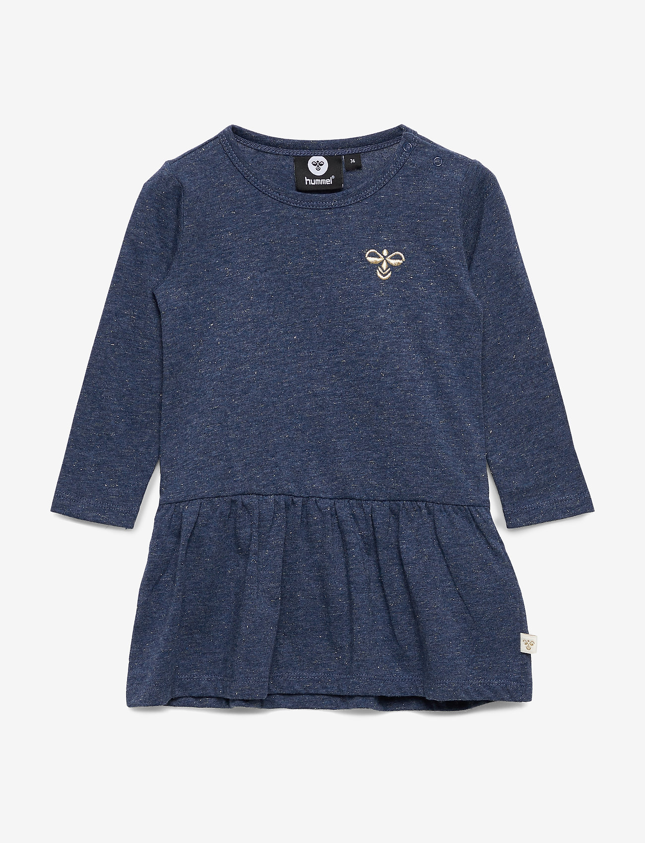 Hummel - hmlJAZZIE DRESS L/S - dark denim - 0