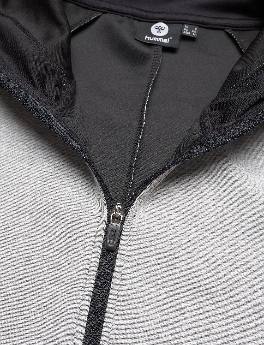 Hummel - hmlESSI ZIP HOODIE - huvtröjor - grey melange - 5