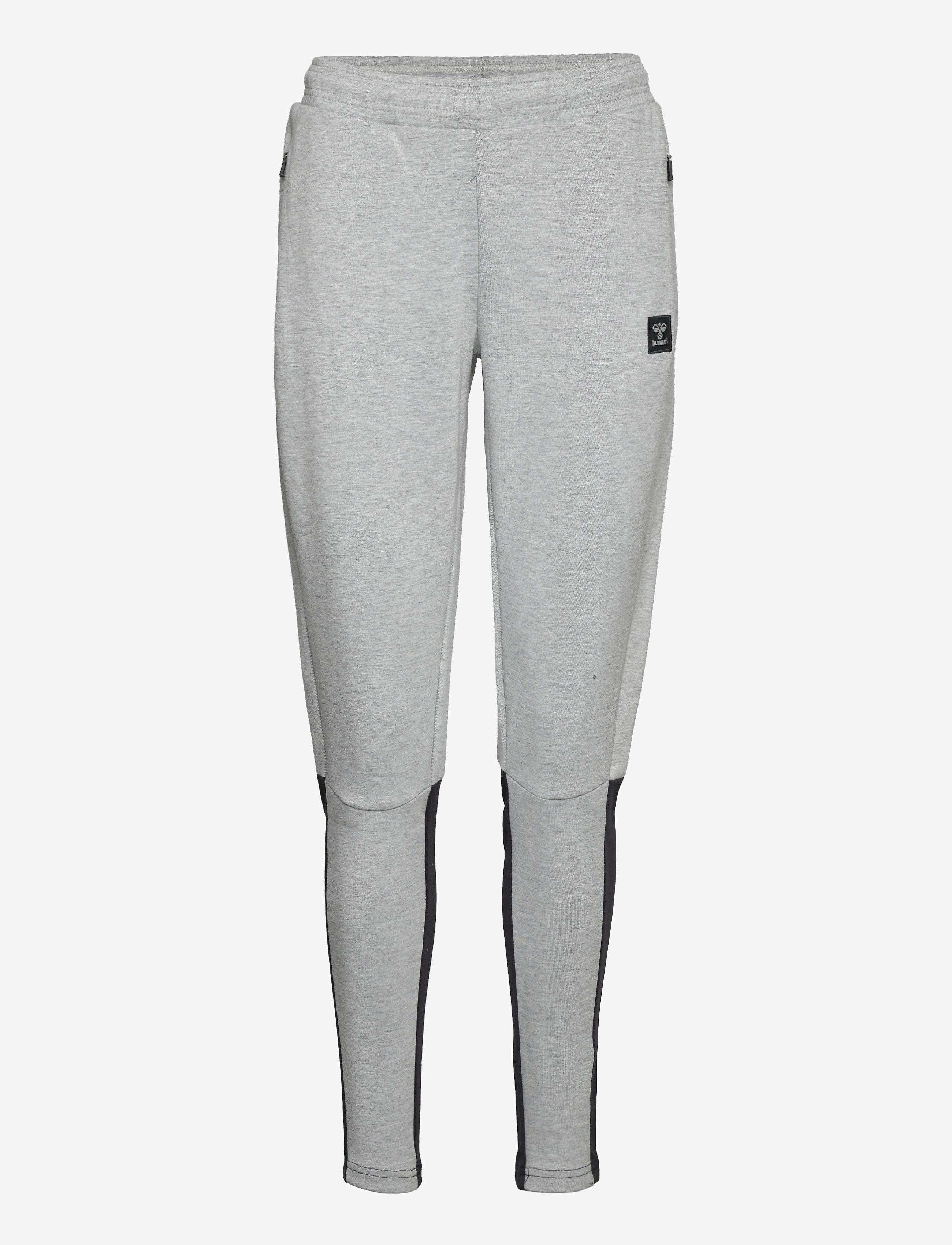 hmlESSI TAPERED PANTS - GREY MELANGE