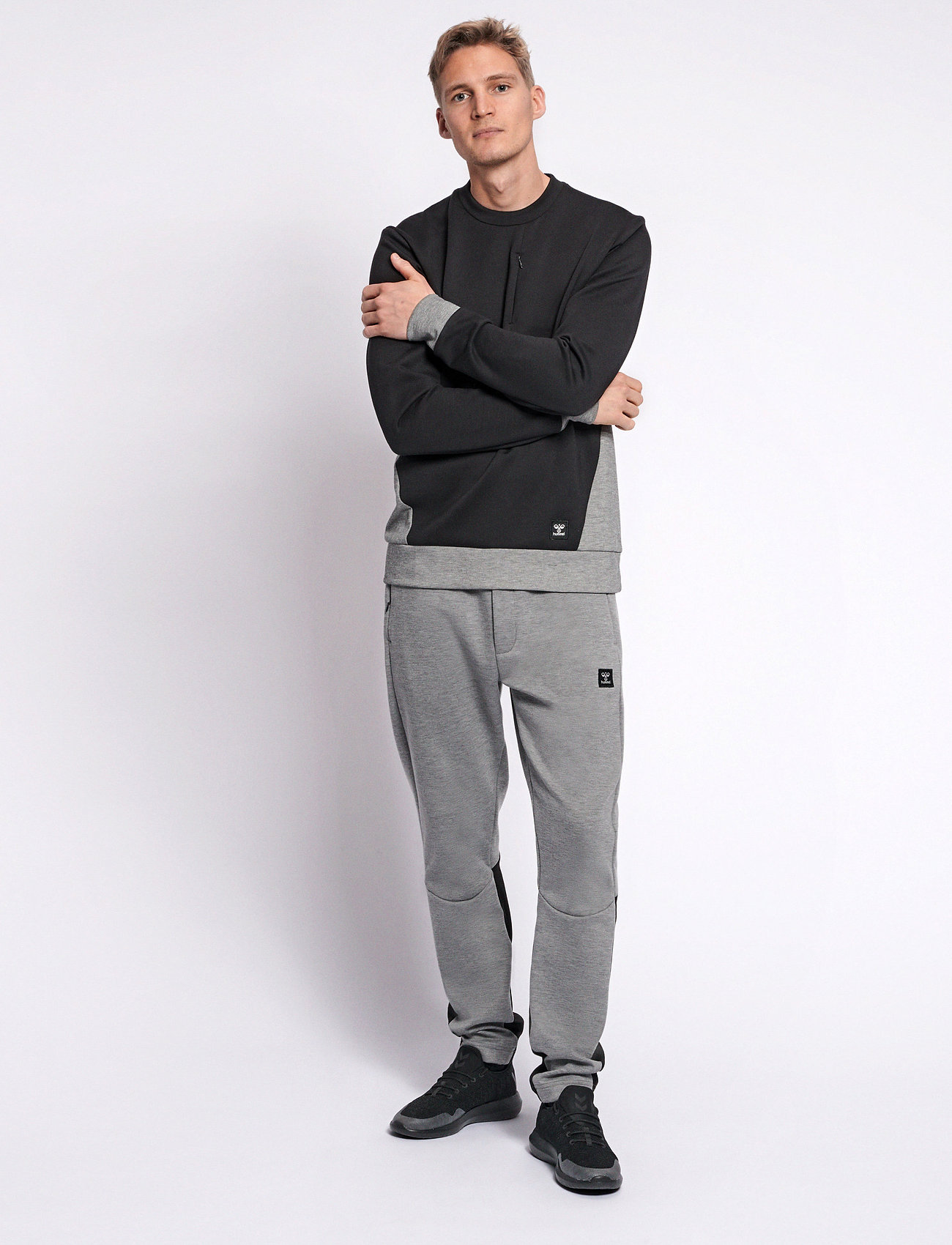 Hummel - hmlTROPPER SWEATSHIRT - black - 3