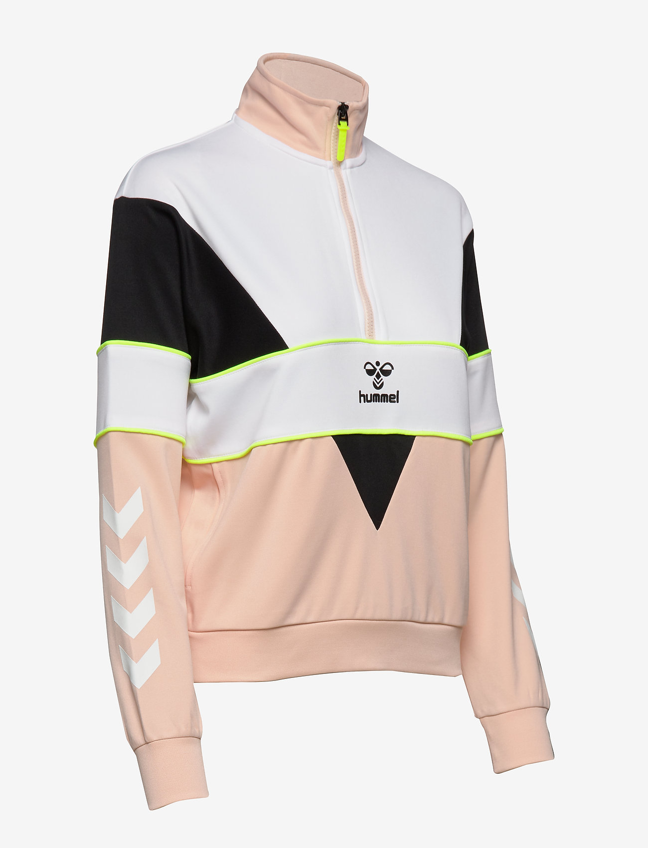 Hummel - hmlSTUDIO HALF ZIP SWEATSHIRT - cloud pink - 3