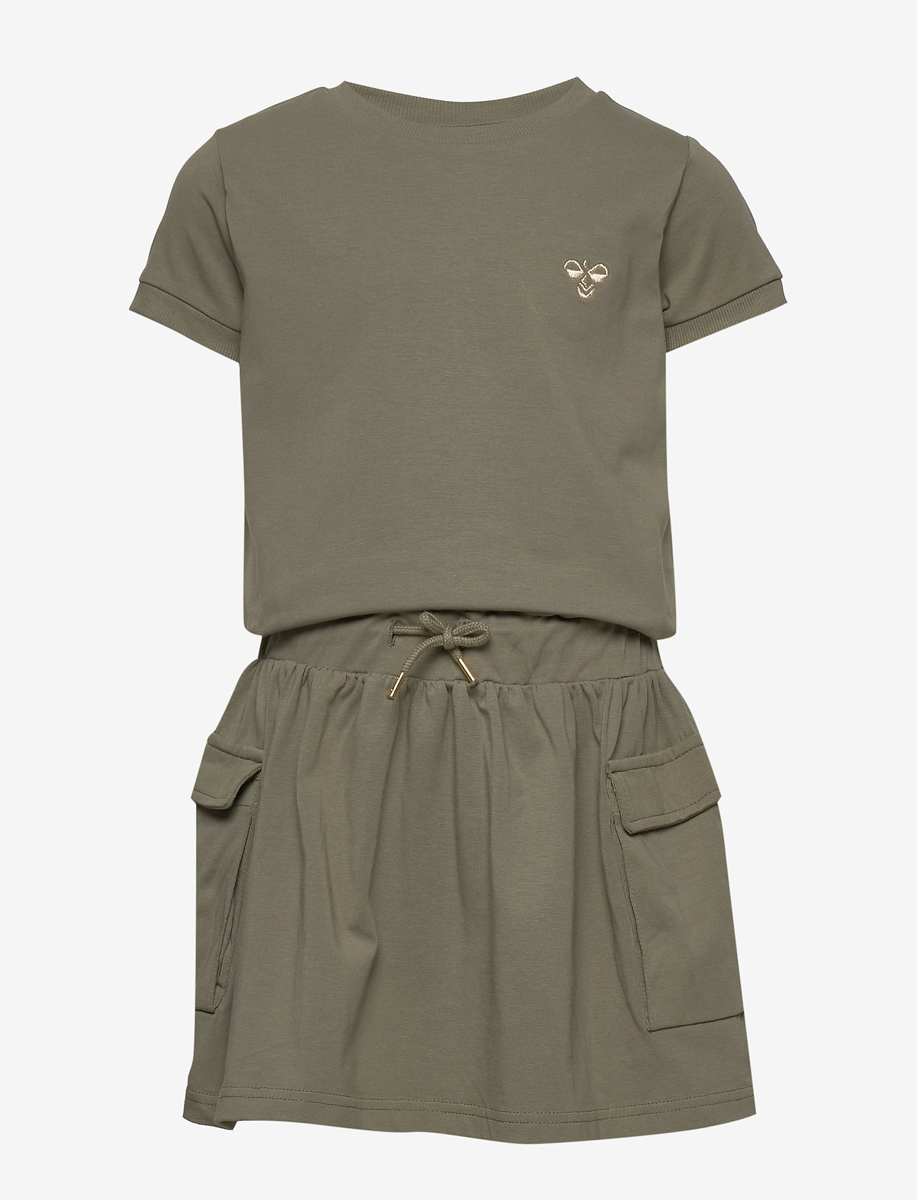 Hummel - hmlARLINDA DRESS S/S - deep lichen green - 0