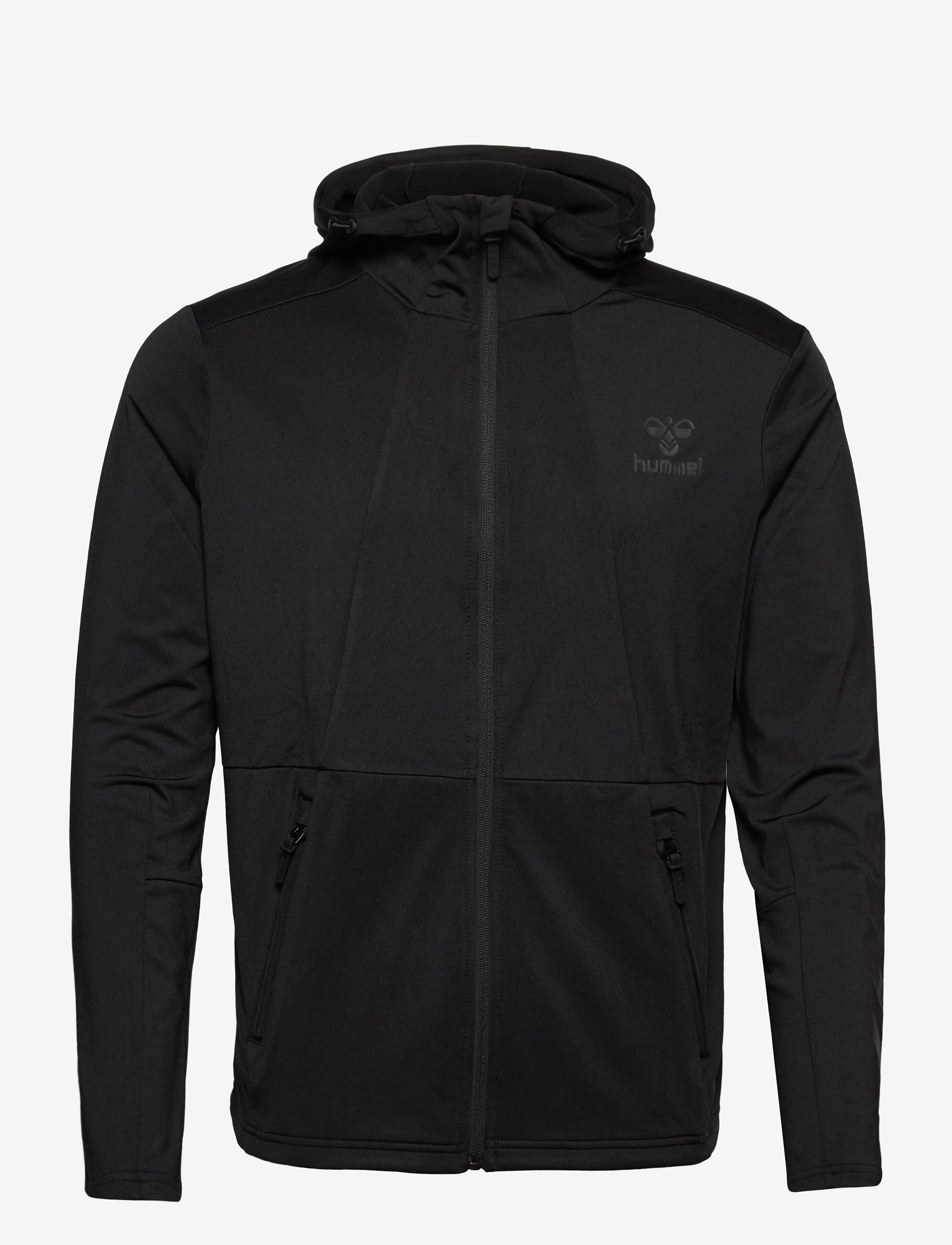 Hummel - hmlASTON ZIP HOODIE - black - 1