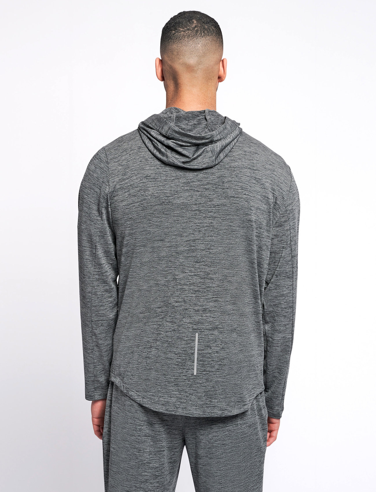 Hummel - hmlASTON ZIP HOODIE - dark grey melange - 5