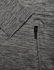 Hummel - hmlASTON ZIP HOODIE - džemperi ar kapuci - dark grey melange - 7
