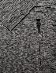 Hummel - hmlASTON ZIP HOODIE - džemperi ar kapuci - dark grey melange - 8